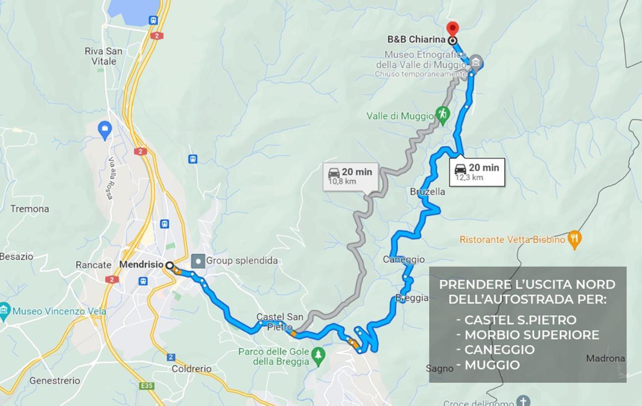 Chiarina Frühstückspension Mendrisio